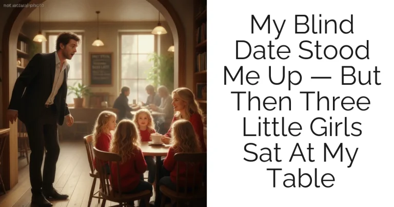 My Blind Date Stood Me Up — But Then Three Little Girls Sat At My Table