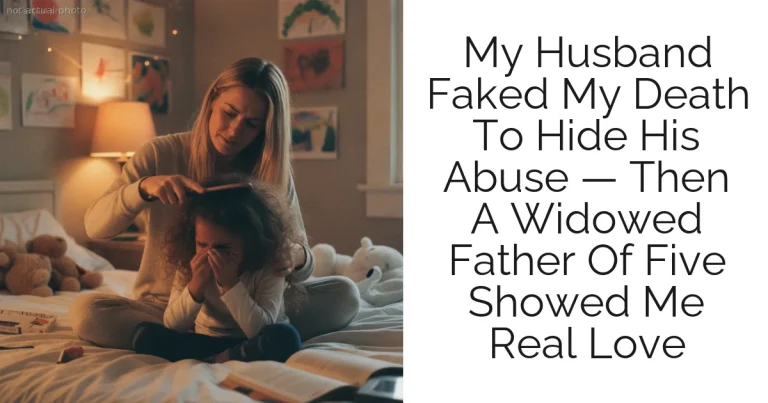 My Husband Faked My Death To Hide His Abuse — Then A Widowed Father Of Five Showed Me Real Love