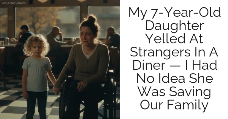 My 7-Year-Old Daughter Yelled At Strangers In A Diner — I Had No Idea She Was Saving Our Family