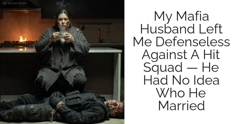 My Mafia Husband Left Me Defenseless Against A Hit Squad — He Had No Idea Who He Married