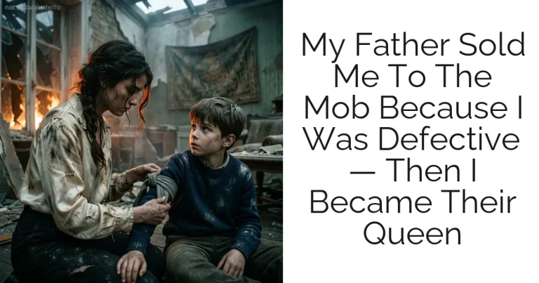 My Father Sold Me To The Mob Because I Was Defective — Then I Became Their Queen