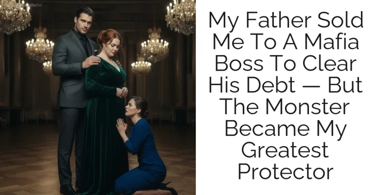 My Father Sold Me To A Mafia Boss To Clear His Debt — But The Monster Became My Greatest Protector