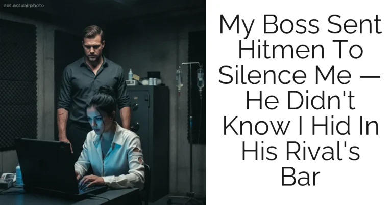 My Boss Sent Hitmen To Silence Me — He Didn't Know I Hid In His Rival's Bar