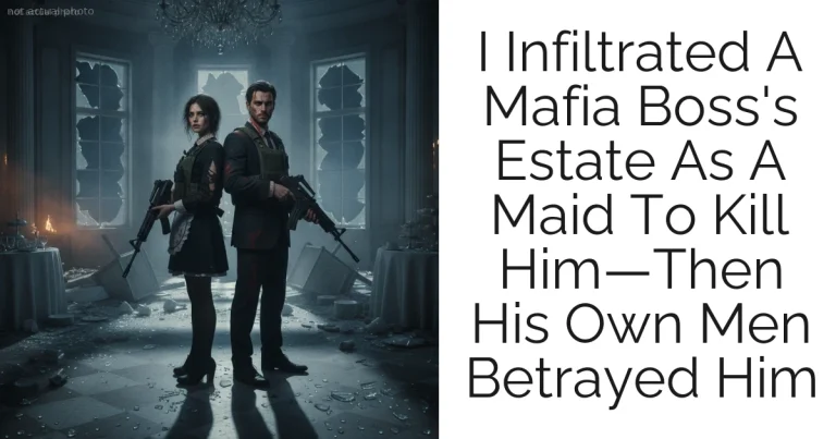 I Infiltrated A Mafia Boss's Estate As A Maid To Kill Him—Then His Own Men Betrayed Him