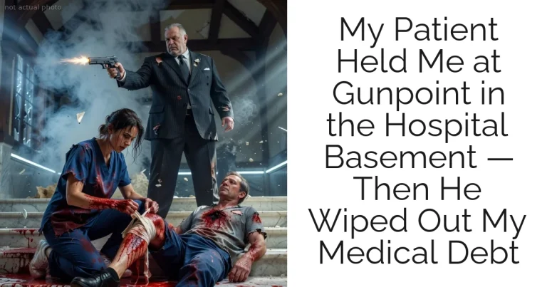 My Patient Held Me at Gunpoint in the Hospital Basement — Then He Wiped Out My Medical Debt