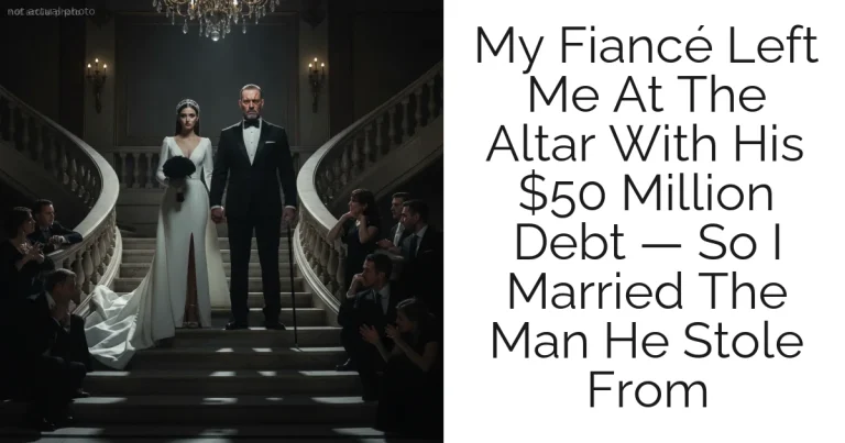 My Fiancé Left Me At The Altar With His $50 Million Debt — So I Married The Man He Stole From