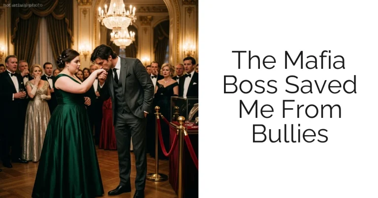 The Mafia Boss Saved Me From Bullies