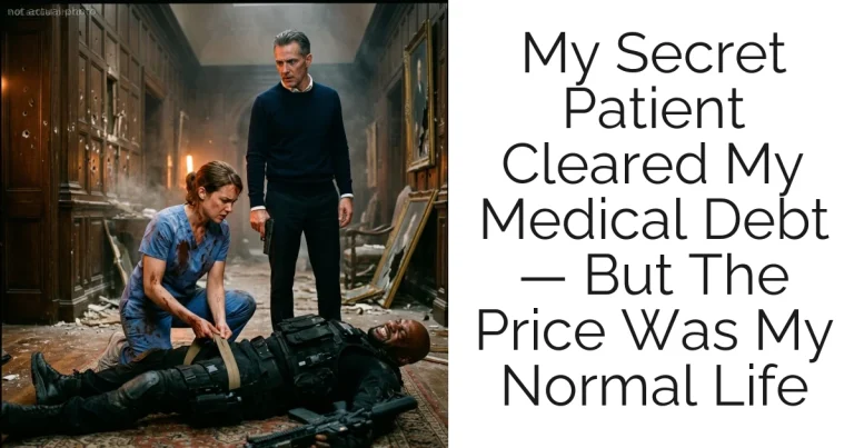 My Secret Patient Cleared My Medical Debt — But The Price Was My Normal Life
