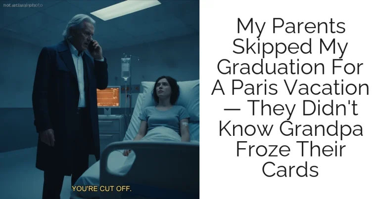 My Parents Skipped My Graduation For A Paris Vacation — They Didn't Know Grandpa Froze Their Cards