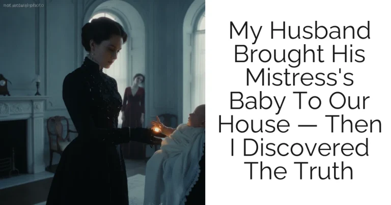 My Husband Brought His Mistress's Baby To Our House — Then I Discovered The Truth