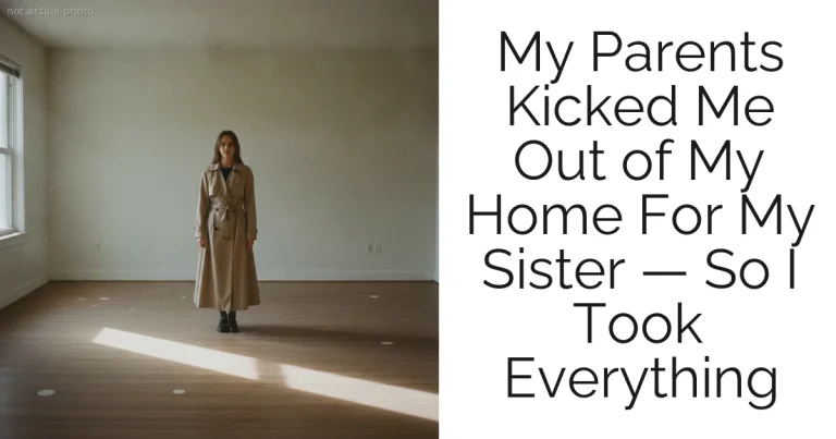 My Parents Kicked Me Out of My Home For My Sister — So I Took Everything