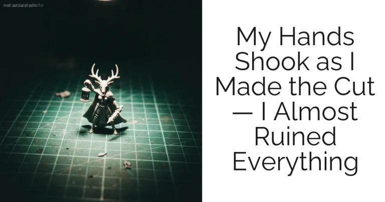 My Hands Shook as I Made the Cut — I Almost Ruined Everything