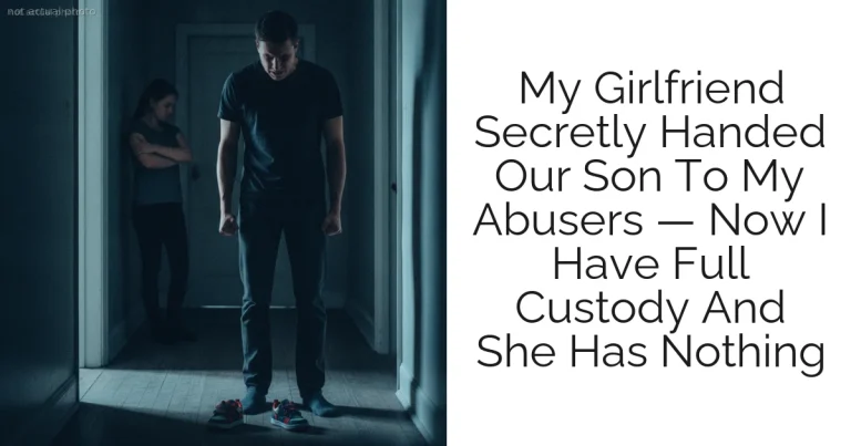 My Girlfriend Secretly Handed Our Son To My Abusers — Now I Have Full Custody And She Has Nothing