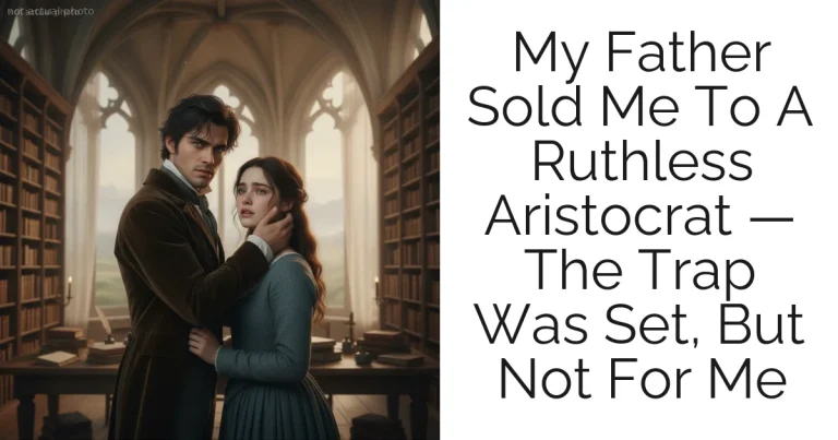 My Father Sold Me To A Ruthless Aristocrat — The Trap Was Set, But Not For Me