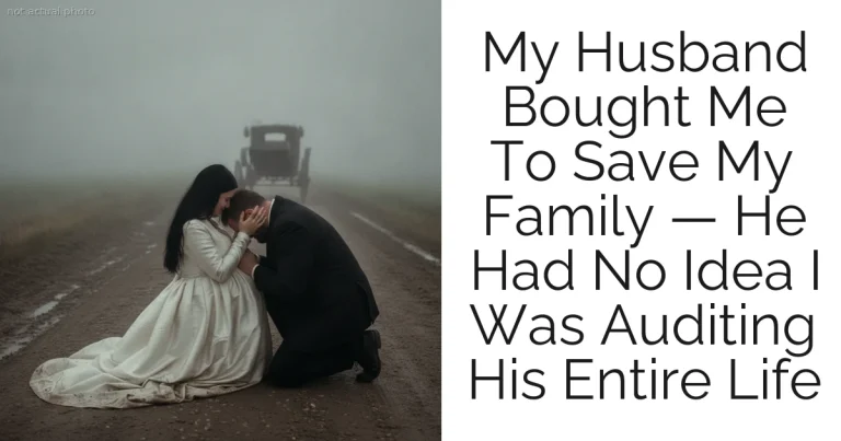 My Husband Bought Me To Save My Family — He Had No Idea I Was Auditing His Entire Life