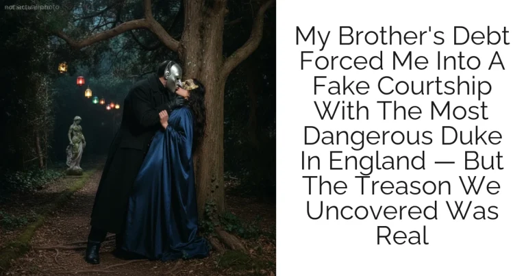 My Brother's Debt Forced Me Into A Fake Courtship With The Most Dangerous Duke In England — But The Treason We Uncovered Was Real