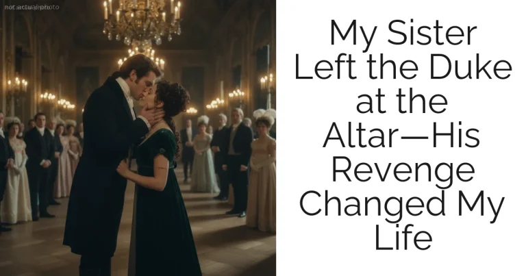 My Sister Left the Duke at the Altar—His Revenge Changed My Life