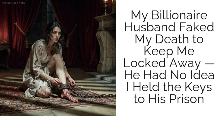 My Billionaire Husband Faked My Death to Keep Me Locked Away — He Had No Idea I Held the Keys to His Prison
