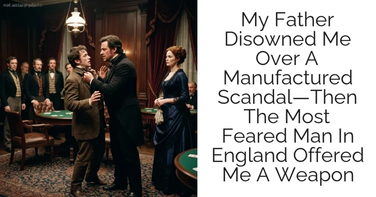 My Father Disowned Me Over A Manufactured Scandal—Then The Most Feared Man In England Offered Me A Weapon