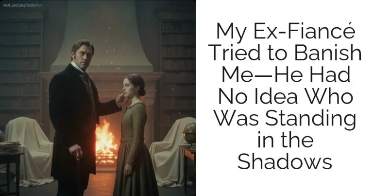 My Ex-Fiancé Tried to Banish Me—He Had No Idea Who Was Standing in the Shadows