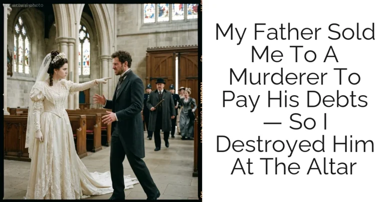 My Father Sold Me To A Murderer To Pay His Debts — So I Destroyed Him At The Altar