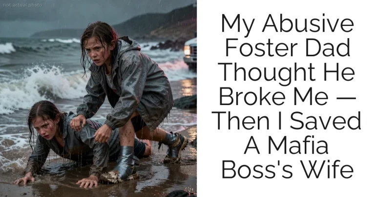 My Abusive Foster Dad Thought He Broke Me — Then I Saved A Mafia Boss's Wife