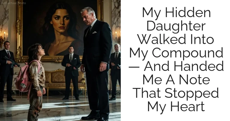 My Hidden Daughter Walked Into My Compound — And Handed Me A Note That Stopped My Heart