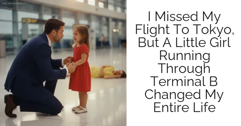 I Missed My Flight To Tokyo, But A Little Girl Running Through Terminal B Changed My Entire Life
