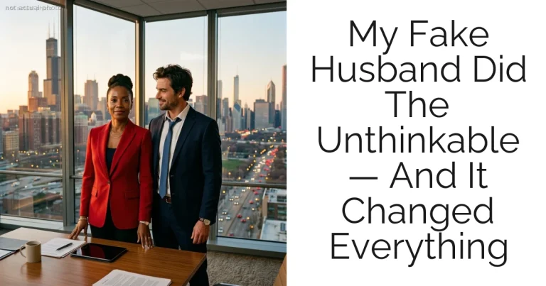 My Fake Husband Did The Unthinkable — And It Changed Everything