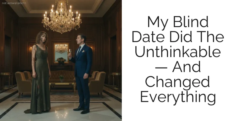 My Blind Date Did The Unthinkable — And Changed Everything