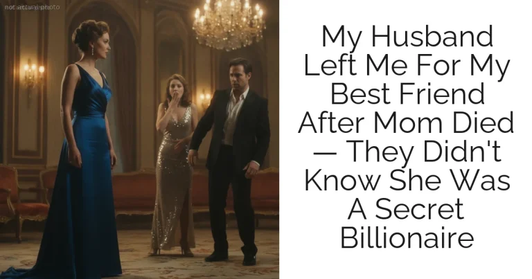My Husband Left Me For My Best Friend After Mom Died — They Didn't Know She Was A Secret Billionaire