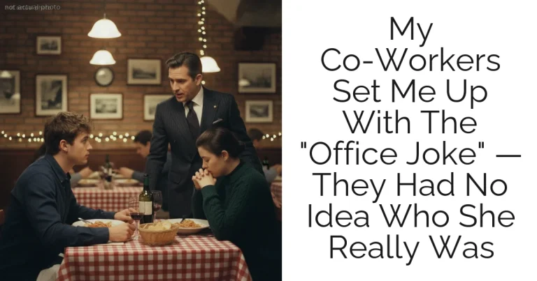 My Co-Workers Set Me Up With The "Office Joke" — They Had No Idea Who She Really Was