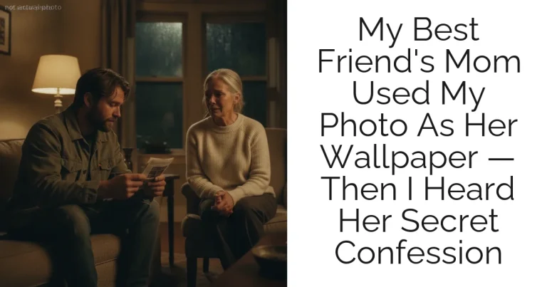 My Best Friend's Mom Used My Photo As Her Wallpaper — Then I Heard Her Secret Confession