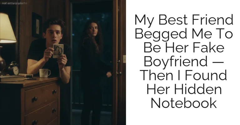 My Best Friend Begged Me To Be Her Fake Boyfriend — Then I Found Her Hidden Notebook