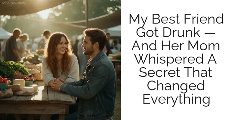 My Best Friend Got Drunk — And Her Mom Whispered A Secret That Changed Everything
