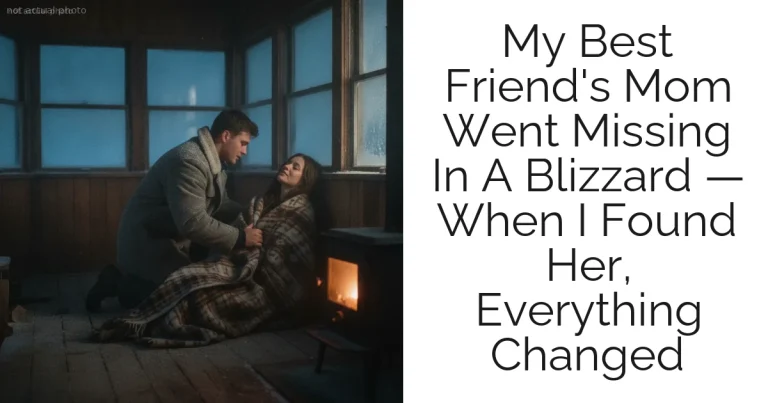 My Best Friend's Mom Went Missing In A Blizzard — When I Found Her, Everything Changed