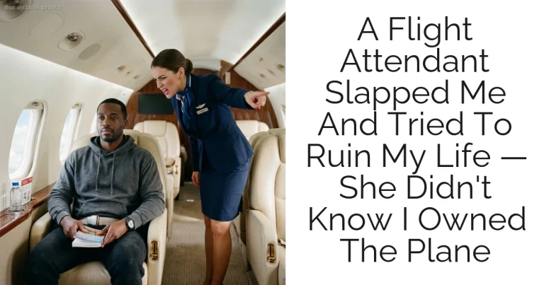 A Flight Attendant Slapped Me And Tried To Ruin My Life — She Didn't Know I Owned The Plane