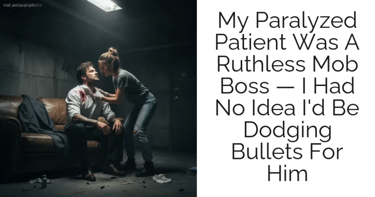 My Paralyzed Patient Was A Ruthless Mob Boss — I Had No Idea I'd Be Dodging Bullets For Him