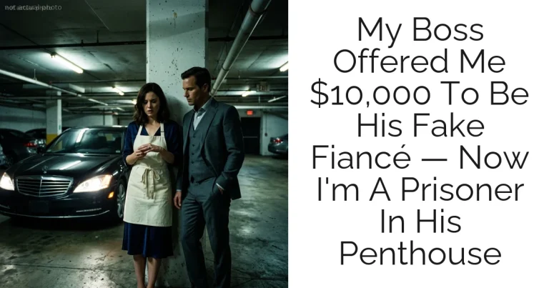 My Boss Offered Me $10,000 To Be His Fake Fiancé — Now I'm A Prisoner In His Penthouse