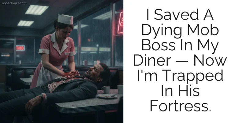 I Saved A Dying Mob Boss In My Diner — Now I'm Trapped In His Fortress.