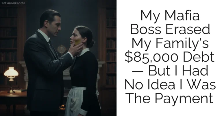 My Mafia Boss Erased My Family's $85,000 Debt — But I Had No Idea I Was The Payment