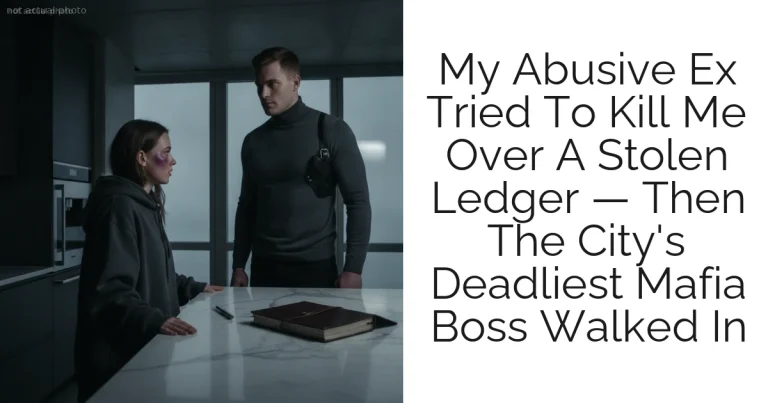 My Abusive Ex Tried To Kill Me Over A Stolen Ledger — Then The City's Deadliest Mafia Boss Walked In
