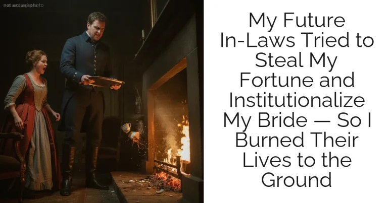My Future In-Laws Tried to Steal My Fortune and Institutionalize My Bride — So I Burned Their Lives to the Ground