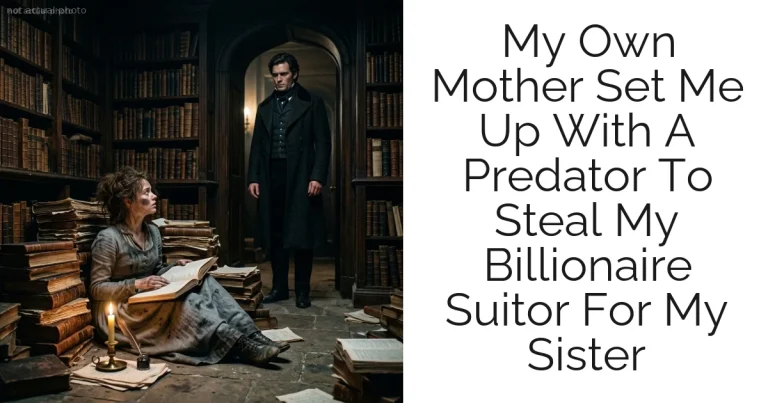 My Own Mother Set Me Up With A Predator To Steal My Billionaire Suitor For My Sister