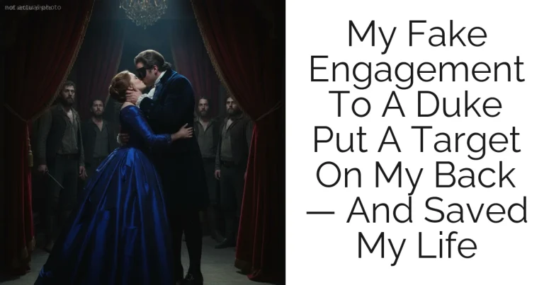 My Fake Engagement To A Duke Put A Target On My Back — And Saved My Life