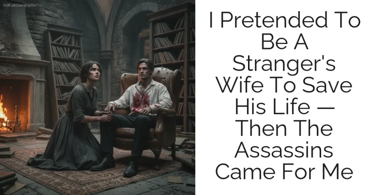 I Pretended To Be A Stranger's Wife To Save His Life — Then The Assassins Came For Me
