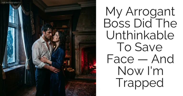 My Arrogant Boss Did The Unthinkable To Save Face — And Now I'm Trapped