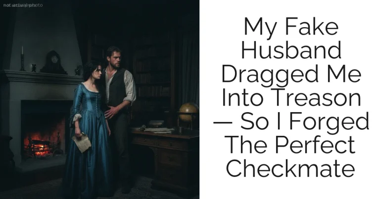 My Fake Husband Dragged Me Into Treason — So I Forged The Perfect Checkmate