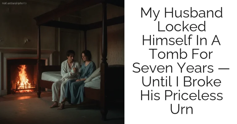 My Husband Locked Himself In A Tomb For Seven Years — Until I Broke His Priceless Urn