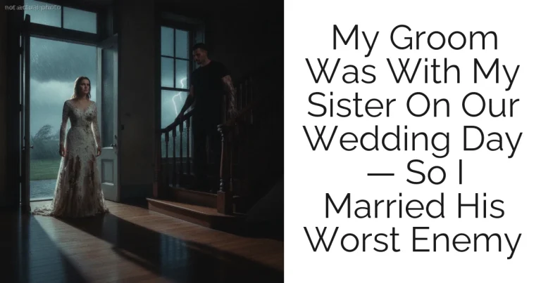 My Groom Was With My Sister On Our Wedding Day — So I Married His Worst Enemy